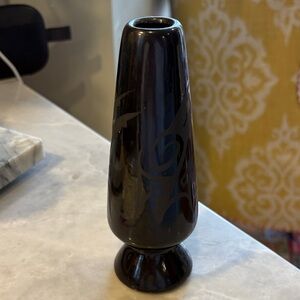 Navajo Black Pottery Vase